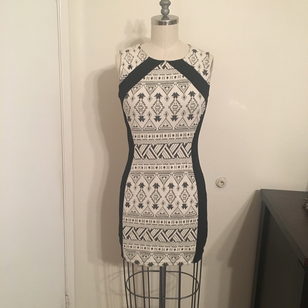 Tribal print dress